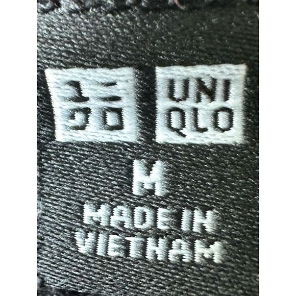 Uniqlo Women's Black Ribbed Sleeveless Tank Top Size M Casual - Picture 4 of 6